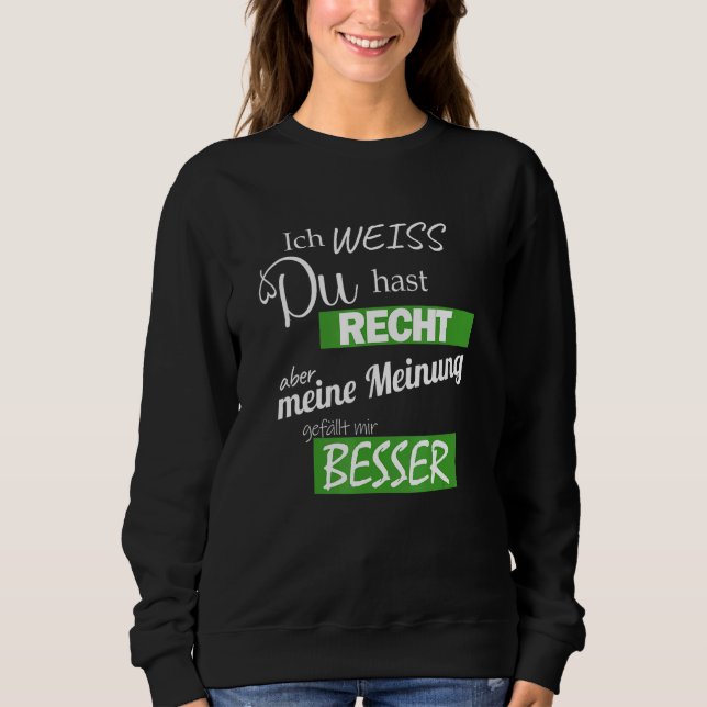 Mens Fun  For Smart Guessing Idea Sweatshirt (Front)