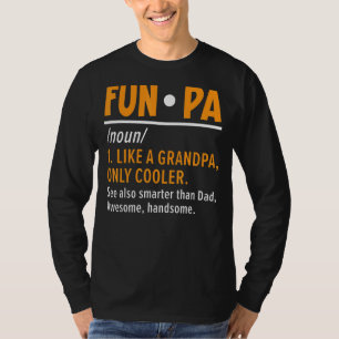 Mens Fun Pa Best Grandpa Ever Grandfather Grandpar T-Shirt