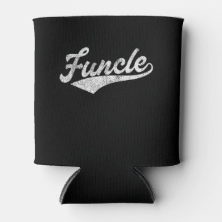 Mens Funcle Funny Uncle Fathers Day Gift Baseball Can Cooler