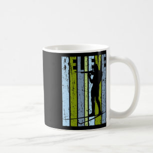 Mens Funky Mens Shooting Gun Biathlon Target Ski I Coffee Mug