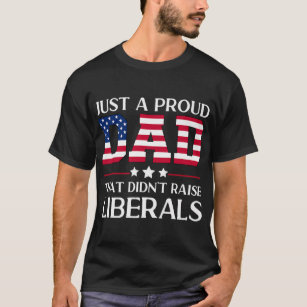 Mens Funny Anti Liberal Republican Dad Gifts US Fl T-Shirt