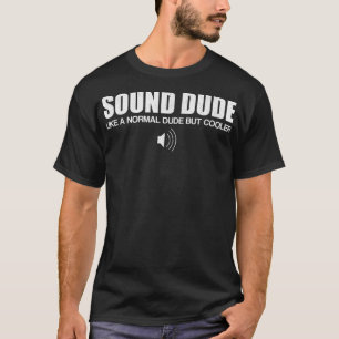 Mens Funny Audio Engineer T-Shirt