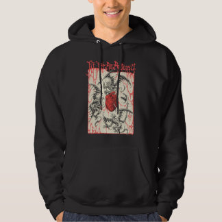 Mens Funny Australian Thy Art Deathcore Is Murder Hoodie