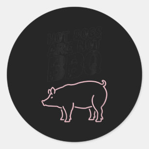 Mens Funny Barbecue Grilling Bbq Smoker Gift For D Classic Round Sticker
