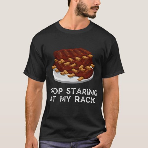 Mens Funny BBQ Barbecue Grill Dad Him Father T_Shirt