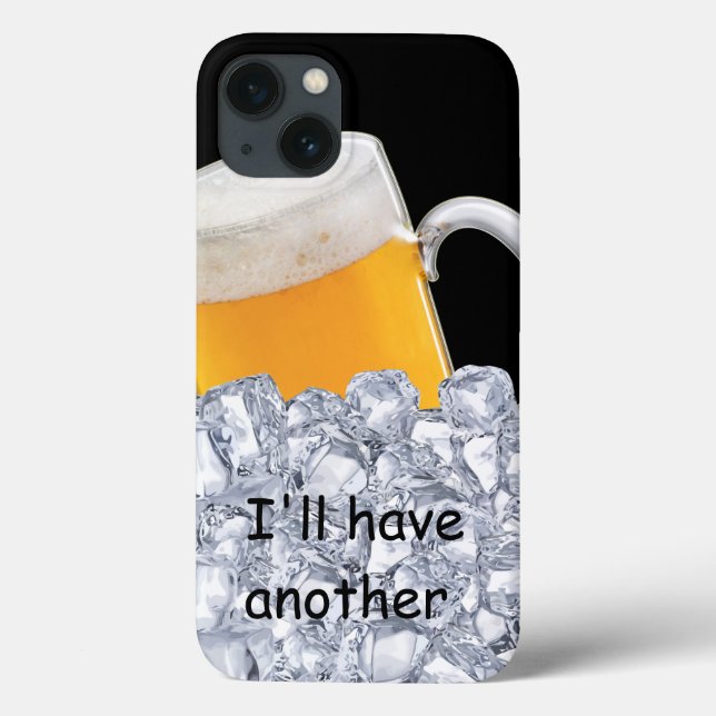 Men's Funny Beer Case-Mate iPhone Case (Back)