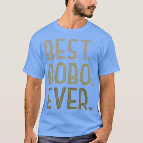 Mens Funny Bobo Design for Grandad Fathers Day Bes T_Shirt