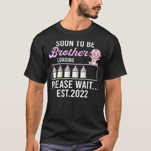 Mens Funny Bro  Pregnancy Announcement Soon To Be  T_Shirt
