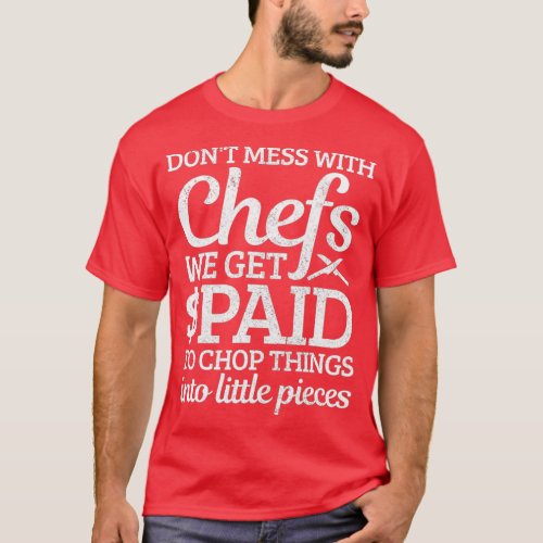 Mens Funny Chef Definition Funny Saying Cook Cooki T_Shirt