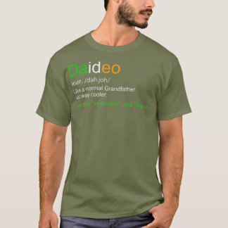 Mens Funny Daideo Ireland Grandfather Grandpa T-Shirt