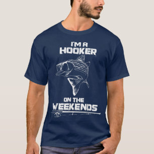 Mens Funny Fly Fishing Premium Gag Gift Fishing T-Shirt