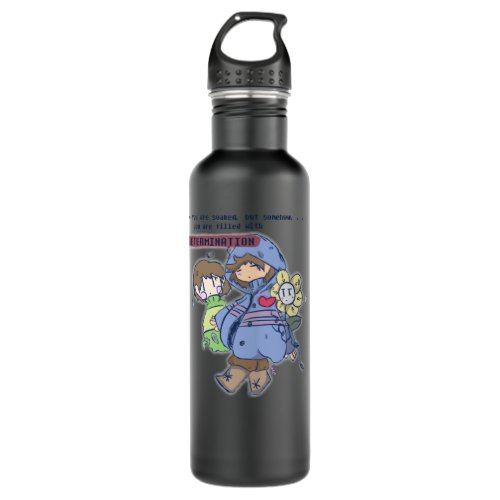 Mens Funny Frisk Undertale More Then Awesome Stainless Steel Water Bottle