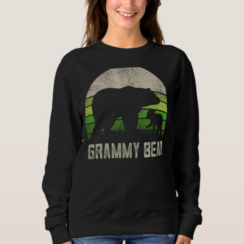 Mens Funny Grammy Bear  From Grandkids Cub Kids Gr Sweatshirt