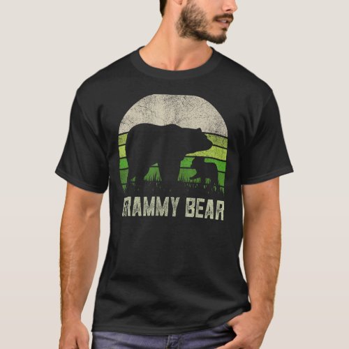 Mens Funny Grammy Bear  From Grandkids Cub Kids Gr T_Shirt