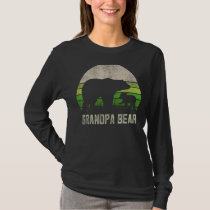 Mens Funny Grandad  From Grandkids Grandpa Bear 1  T-Shirt