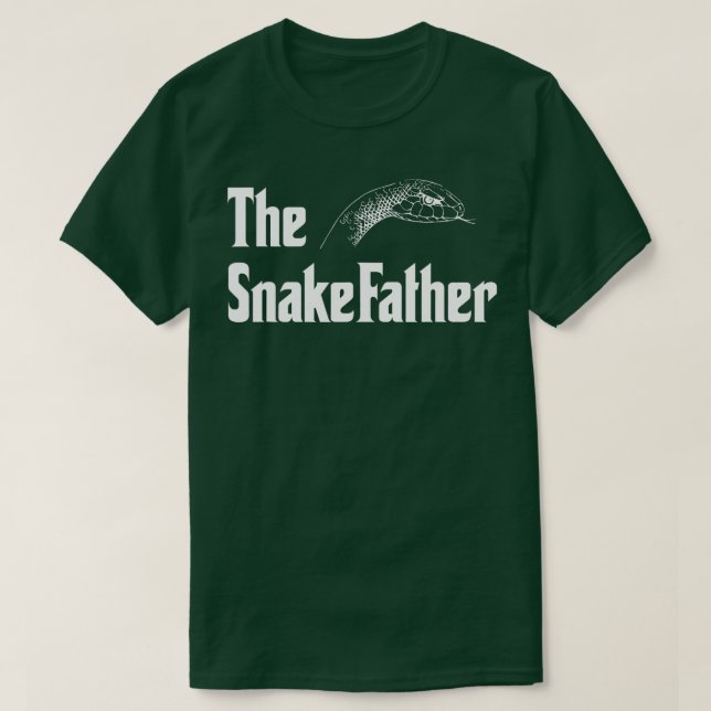 Mens Funny he Snake Father  Snake Dad  T-Shirt (Design Front)