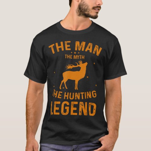 Mens Funny Hunting Deer Hunter Hunting Stuff T_Shi T_Shirt