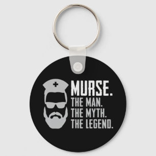 Mens Funny Never Underestimate An Old Man With A B Keychain