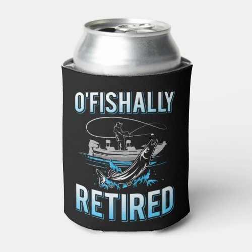 Mens Funny O'fishally Retired Gift Tee for Retired