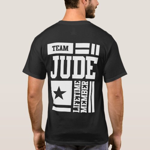 Mens Funny Personalized Name Jude T_Shirt