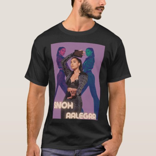 Mens Funny Snoh Aalegra Premium Gift For Music Fan T_Shirt