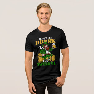 Mens Funny St.Patrick’s Day Tri-Blend Shirt