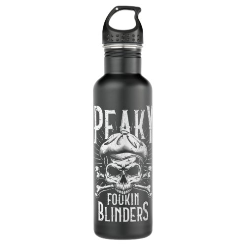 Mens Funny Thomas Shelby Awesome For Music Fans Stainless Steel Water Bottle