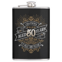 Mens Funny Whiskey 50th Birthday