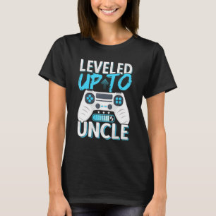 Mens Future Uncle  Leveled Up To Uncle  Soon To Be T-Shirt