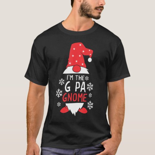 Mens G Pa Gnome Tee Family Matching Christmas Paja