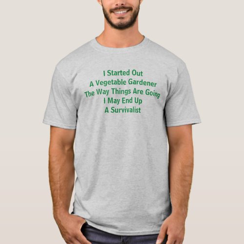 Mens Gardening T_Shirt