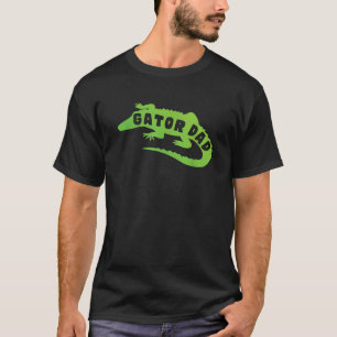 Mens Gator Dad Fathers Day Men Alligator Daddy Pap T-Shirt