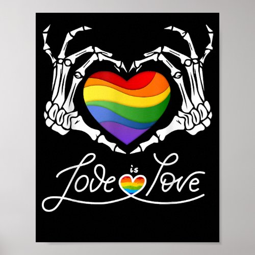Mens Gay Agenda  Pride Love LGBT Tee  Poster