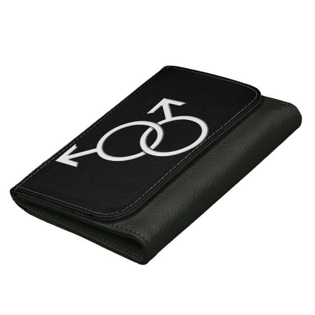 Men's Gay Pride Wallets Same-Sex Love Gifts (Bottom)