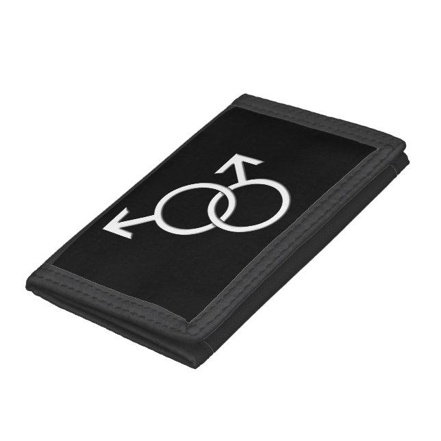 Men's Gay Pride Wallets Same-Sex Love Gifts (Bottom)