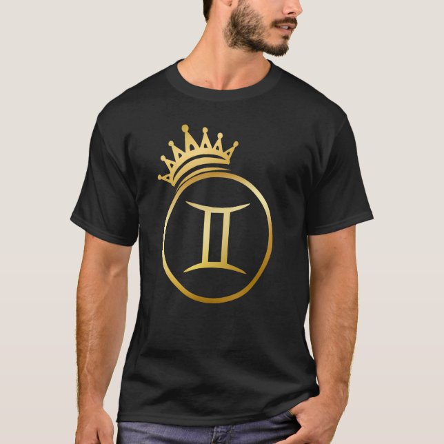 Mens Gemini King T-Shirt (Front)