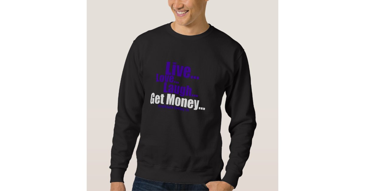 money sweatshirt