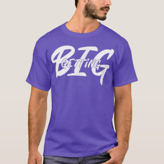 Mens GETTING BIG Gym Fitness Workout Bodybuilding T-Shirt