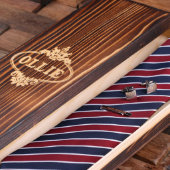 Men's Gift Box Set: Silver Cufflinks, Clip & Tie (Inside)