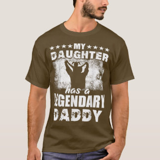 Mens Gift For Fathers Day Tee My Daughter