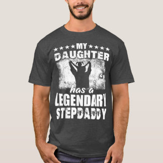 Mens Gift For Fathers Day Tee My Daughter Has Lege
