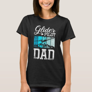 Mens Glider Pilot Dad T-Shirt