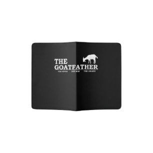 Mens Goat Far Pet Lover Fars Day Passport Holder