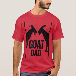 Men's Goat Farmer Goat Dad Farm Animal Funny T-Shi T-Shirt