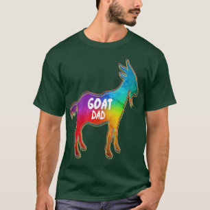 Men's Goat Farmer Goat Dad Farm Animal Funny T-Shirt