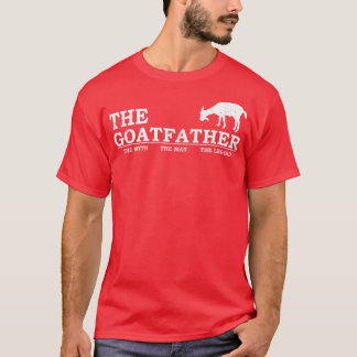 Men's Goat Father Pet Lover Father's Day Gift Tee