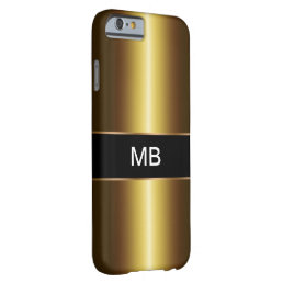 Men&#39;s Gold Business Barely There iPhone 6 Case