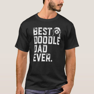 Mens Goldendoodle Dad Best Doodle Dad Ever T-Shirt