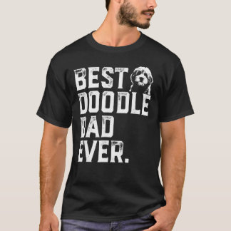 Mens Goldendoodle Dad Best Doodle Dad Ever T-Shirt