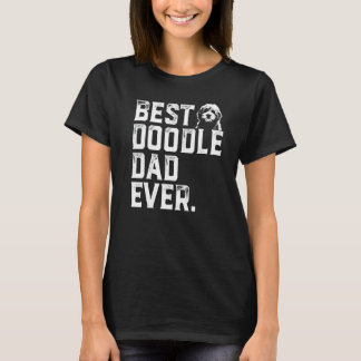 Mens Goldendoodle Dad Best Doodle Dad Ever T-Shirt